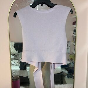Wild Fable Light Purple Sleeveless Top- Tie in the Back